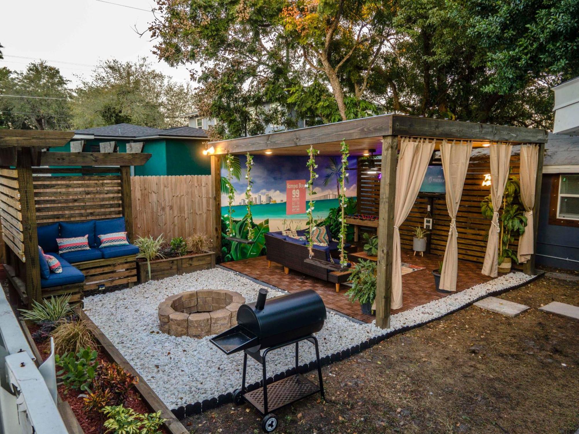 Luxury 5-Br House, Tampa Downtown With Cottage Dış mekan fotoğraf